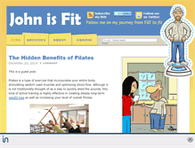 Tablet Screenshot of johnisfit.com